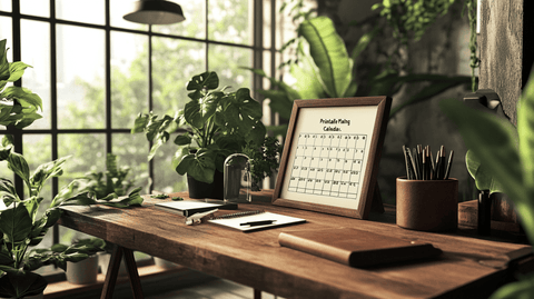 Free printable planting calendar - Plantology USA