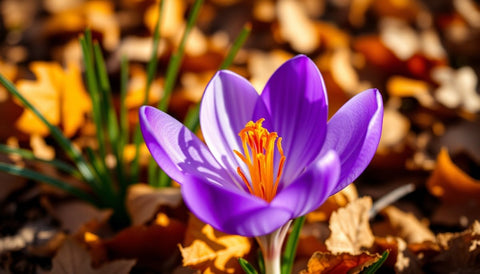 How to Grow Fall-Blooming Saffron Crocus - Plantology USA