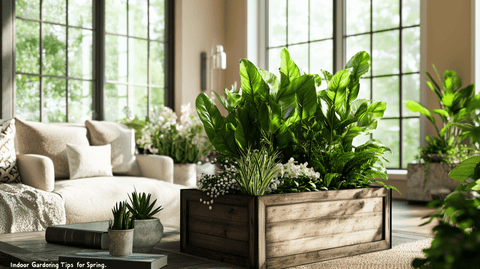 Indoor gardening tips for spring - Plantology USA