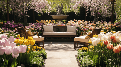 popular spring garden flowers - Plantology USA