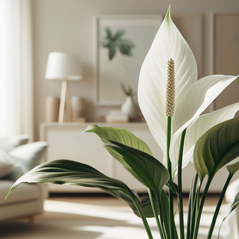The Peace Lily's Journey from Tropical Rainforests to Your Living Room - Plantology USA