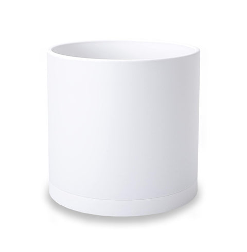 Plantology Pro® Ceramic Pot - PlantologyUSA - White