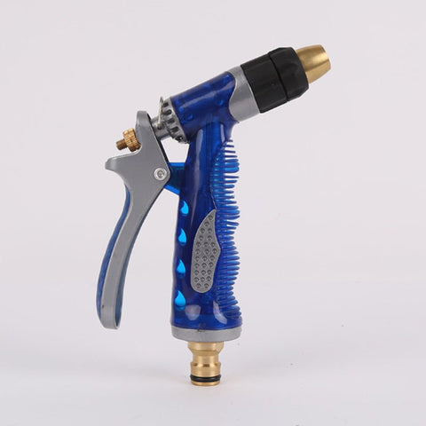 AquaBlast Elite: The Premium Aluminum Barrel Copper Hose Attachment - PlantologyUSA - blue