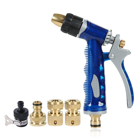 AquaBlast Elite: The Premium Aluminum Barrel Copper Hose Attachment - PlantologyUSA - red