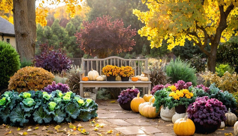 Creating a Fall Garden with Ornamental Kale - Plantology USA