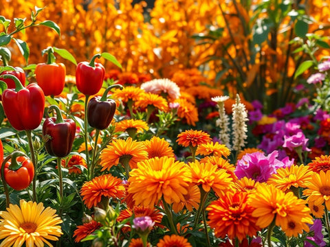 Designing a Fall Garden with Ornamental Peppers – Plantology USA