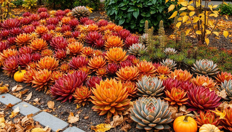 How to Design a Fall Garden with Succulents - Plantology USA