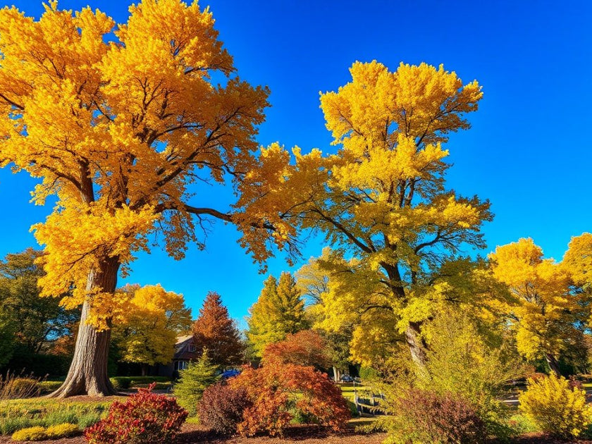Em Tree Planting Elm Trees for Golden Fall Foliage – Plantology USA