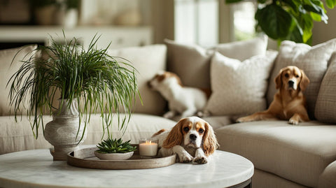 Spider Plant And Dogs - Plantology USA