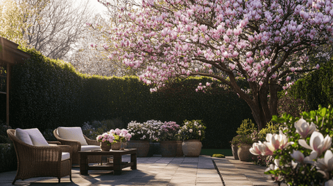 Spring garden trees - Plantology USA