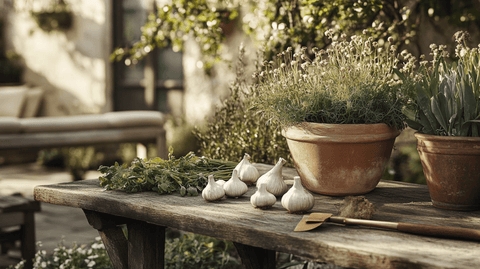 Spring planting garlic - Plantology USA