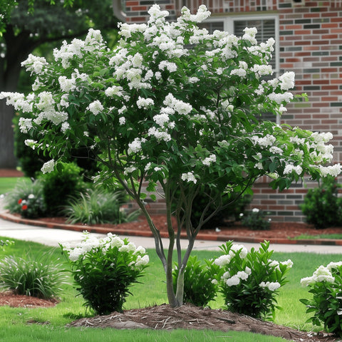 Crape Myrtle Pure White - Plantology USA - 3 - 4 Feet