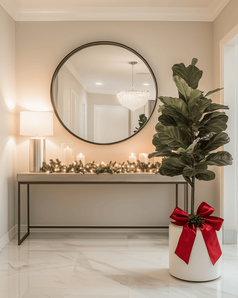 Fiddle Leaf Fig + Pot (Gift Bundle) - Plantology USA - 3 - 4 Feet