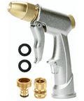 HydroPro Elite: The Premium Aluminum Barrel Copper Hose Attachment - Plantology USA - Silver