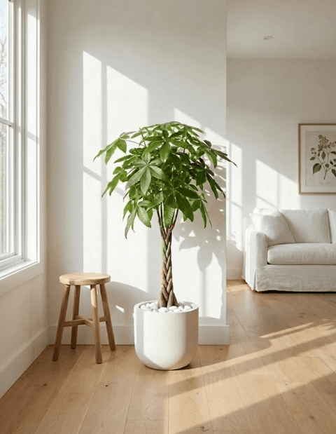 Money Tree (Pachira aquatica) - Plantology USA - 3 - 4 Feet