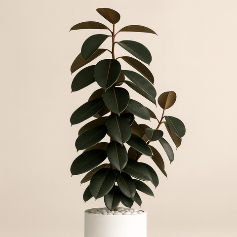 indoor rubber plant for sale Rubber Plant (Ficus Elastica 'Burgundy')